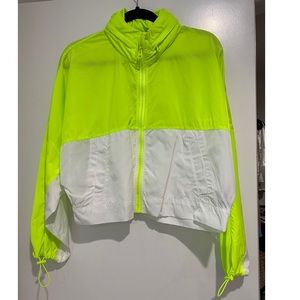 Zara - Neon Block Crop Jacket - Small